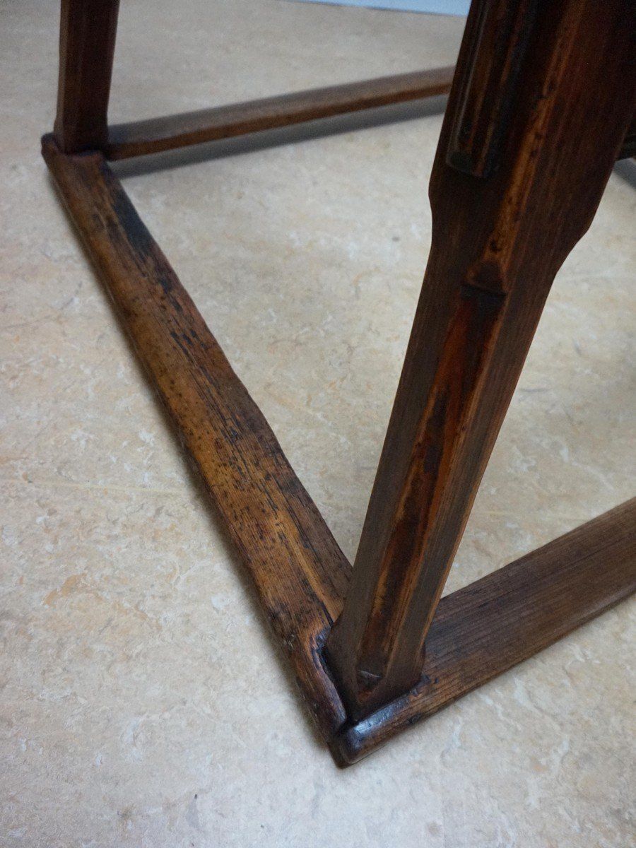 Antique Rustic European Bankers Table, 1800s photo vinterior
