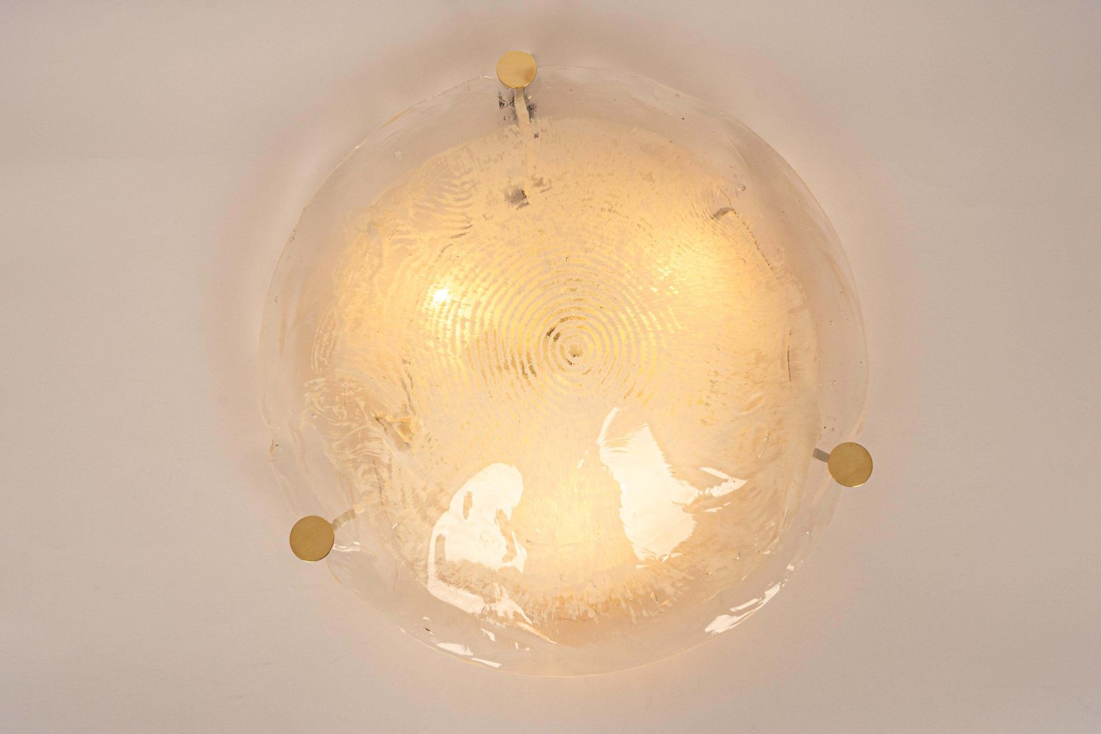 Grand plafonnier en verre de Murano par Kalmar, Autriche, années 1970 photo Luminaires