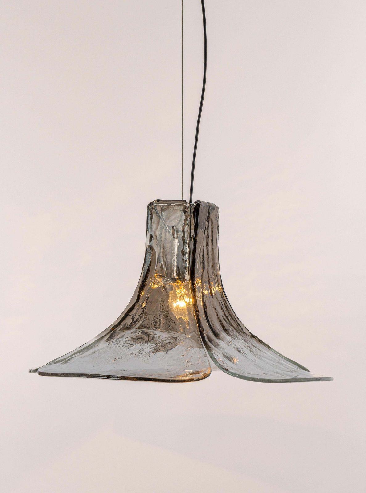 1 Of 2 Stunning Murano Pendant Light Designed By Carlo Nason For Kalmar, 1970s photo furniture