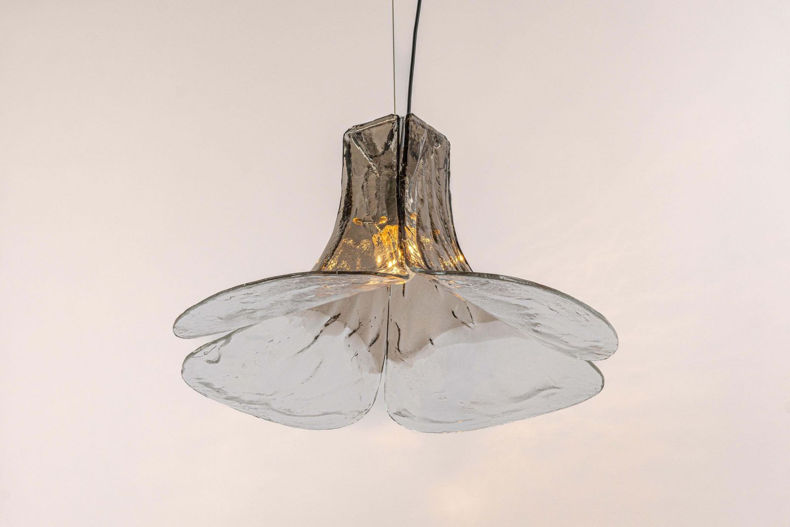 1 Of 2 Stunning Murano Pendant Light Designed By Carlo Nason For Kalmar, 1970s photo for sale