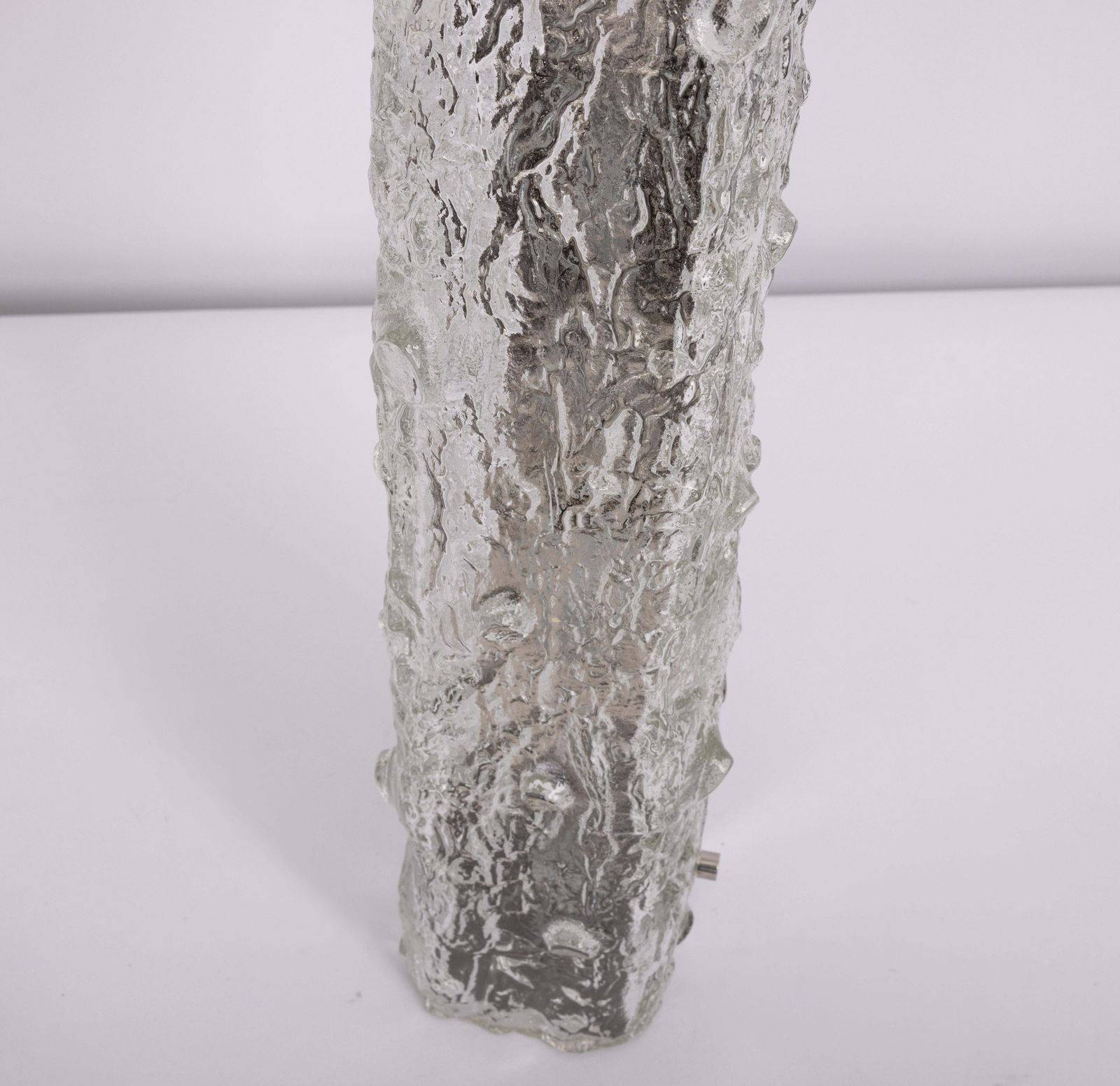 photo vintage Single Large Murano Glass Sconce By Kaiser, Germany, 1970s
