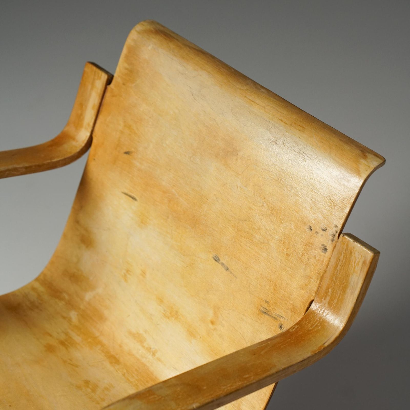 Collector's Piece/Extremely Rare Model 13 Armchair, Alvar Aalto, Early 1930s photo vinterior