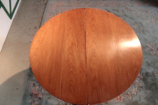 photo furniture Directoire Half Moon Table Mahogany 19th