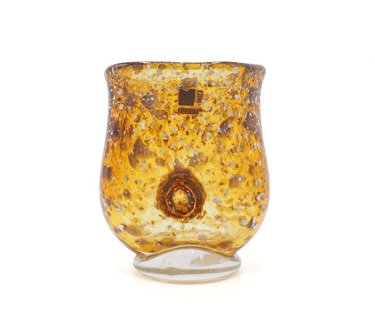 Unica M 167 Vase In Glass By A.D. Copier For Royal Leerdam Crystal, 1930s photo furniture
