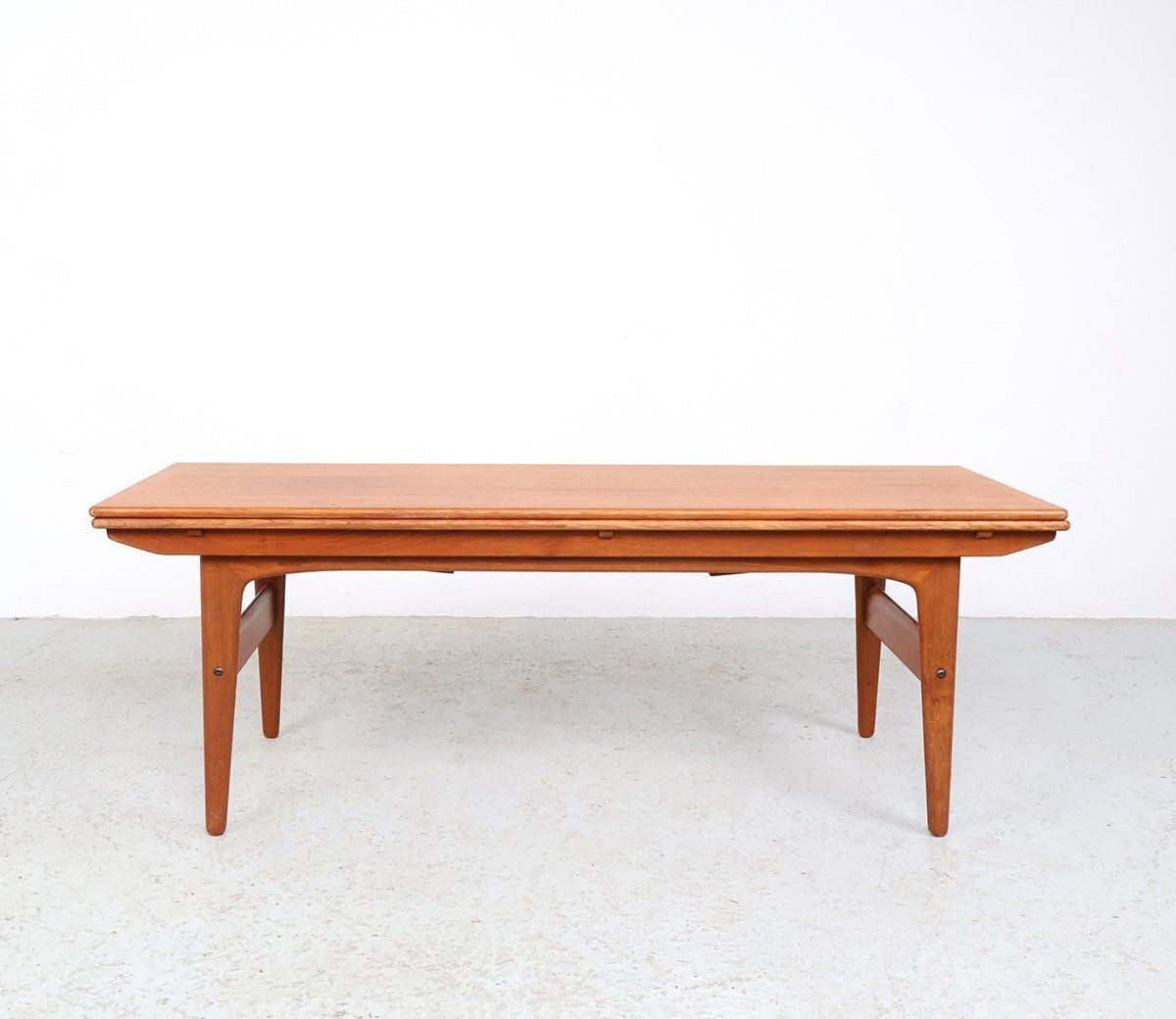 Vintage Height Adjustable Coffee Or Dining Table By Kai Kristiansen For Trioh, 1970s