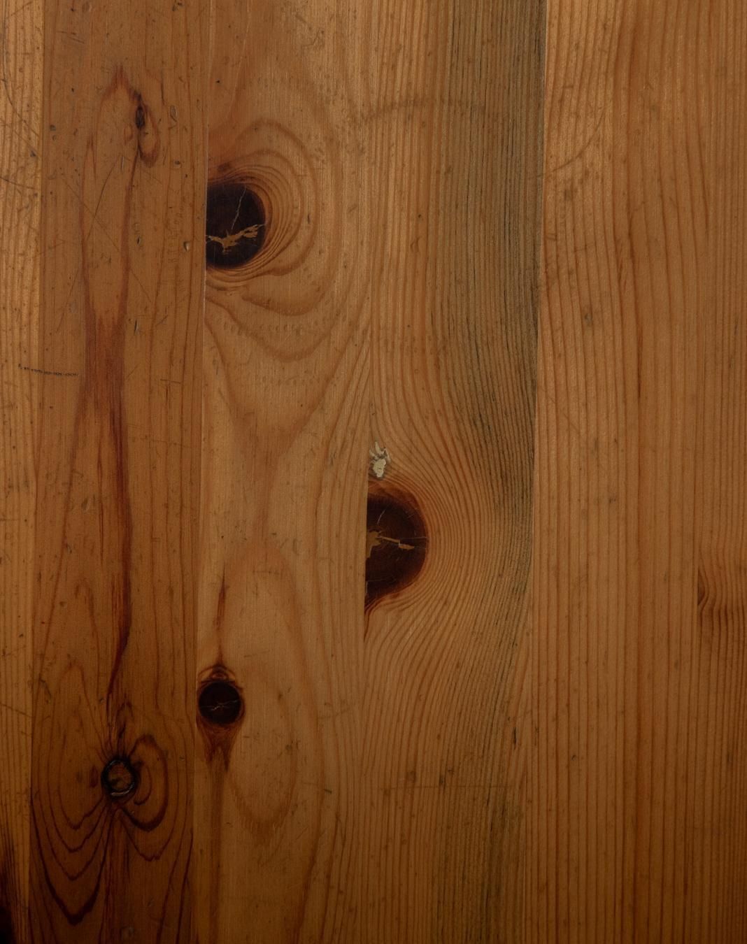 photo vintage Dymling Pine Coffee Table By Yngve Ekström For Swedese Swedish Brutalist 1970s