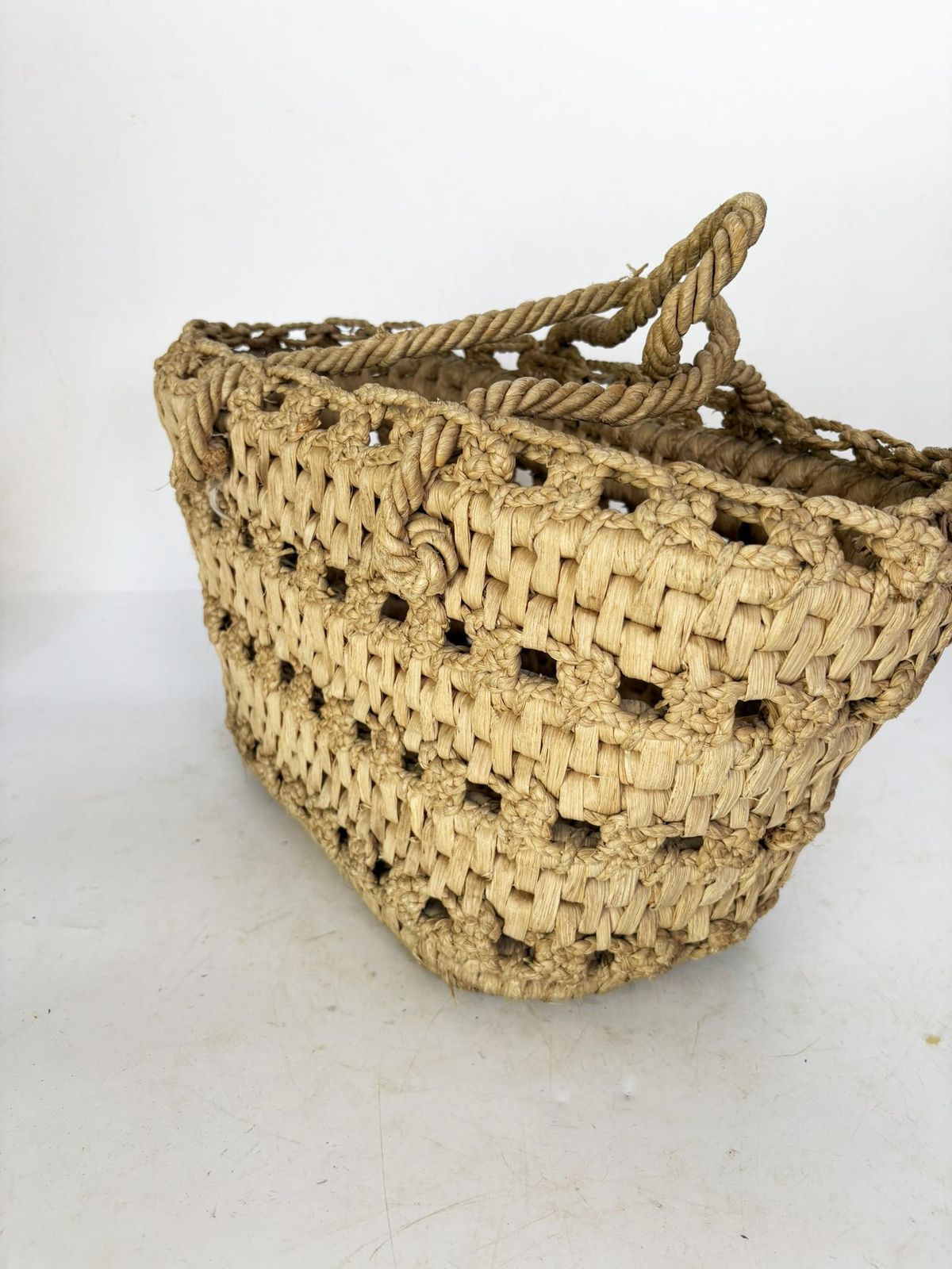 Home Decor Rope Basket, Saint Tropez, France, 1970 photo