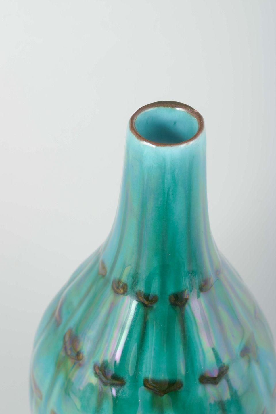 Anna Lisa Thomson voor Upsala Ekeby. "Adria" stoneware vaas, jaren 1960. photo for sale