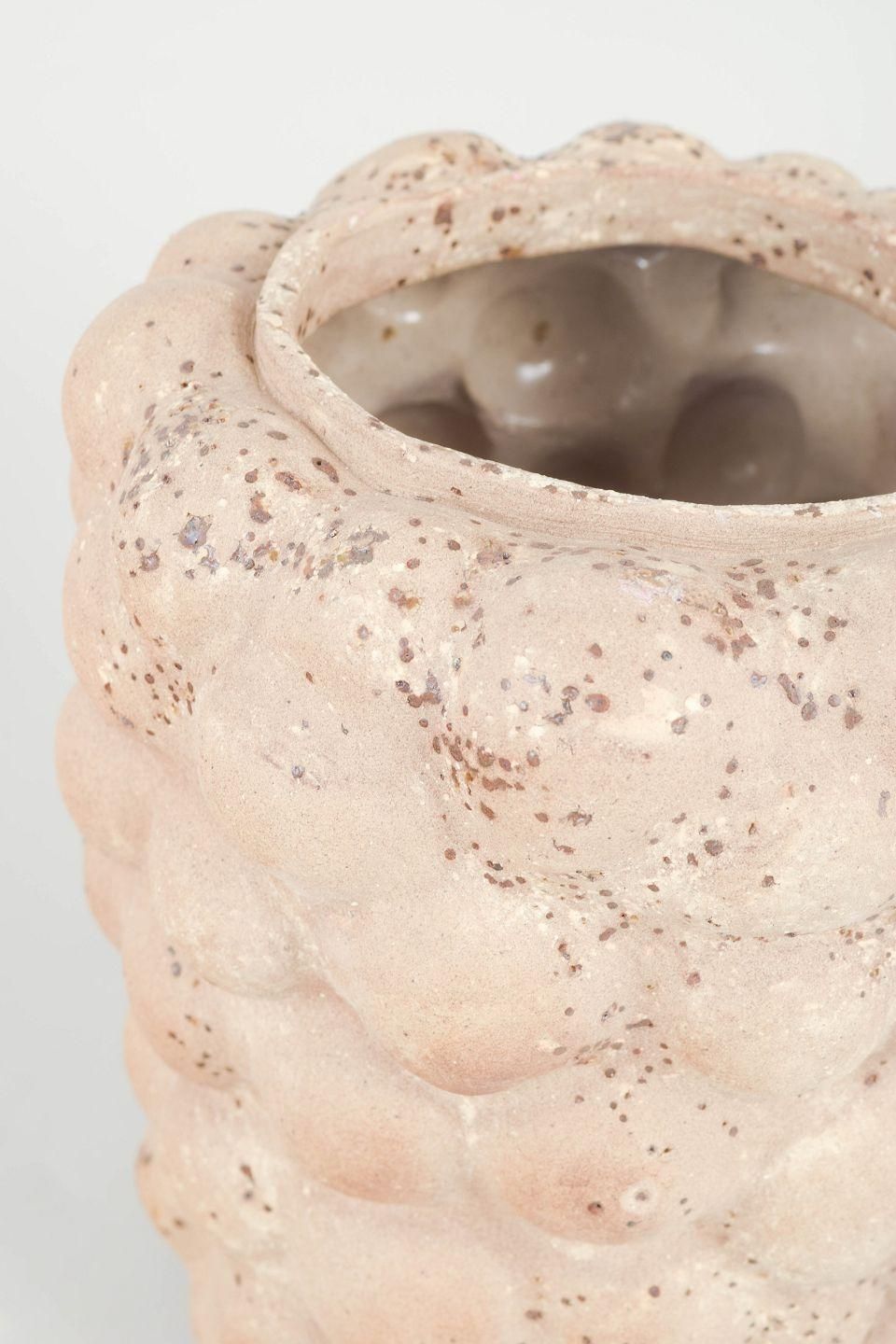 Christina Muff, Contemporary Danish Ceramic Artist. Bubble Shaped Vessel. 2024 photo for sale