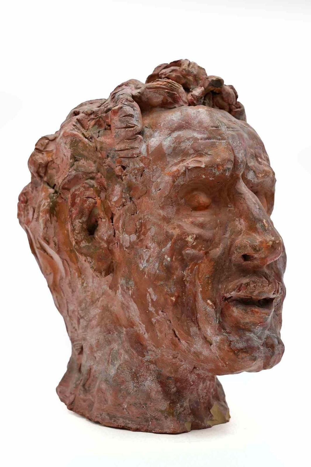 Portrait   Sculpture By Sirio Pellegrini   1960s photo furniture