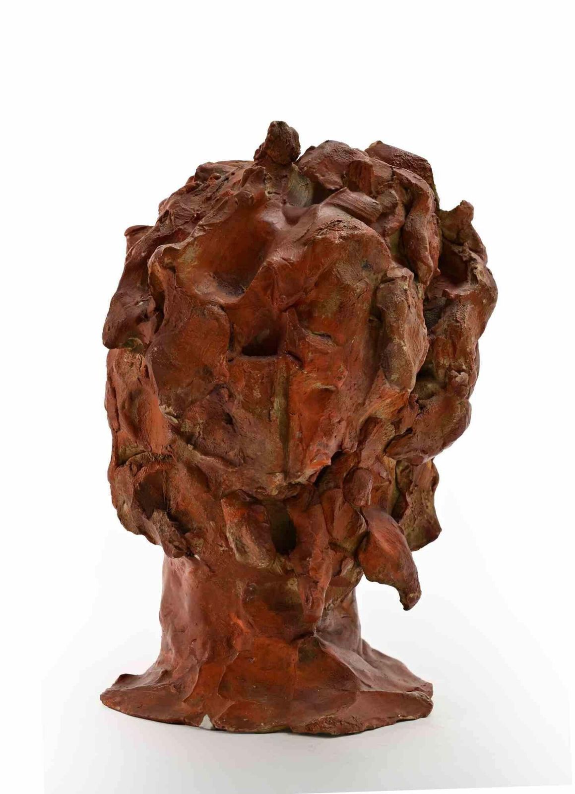 Portrait   Sculpture By Sirio Pellegrini   1960s photo Art