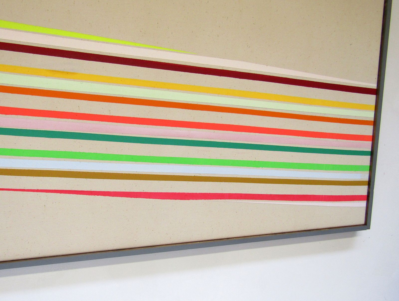 photo for sale Large 1970s Color Field Acrylic Diptych On Canvas By John Plumb (1927–2008)