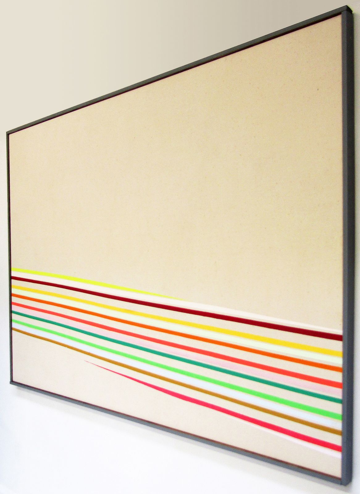 photo vinterior Large 1970s Color Field Acrylic Diptych On Canvas By John Plumb (1927–2008)