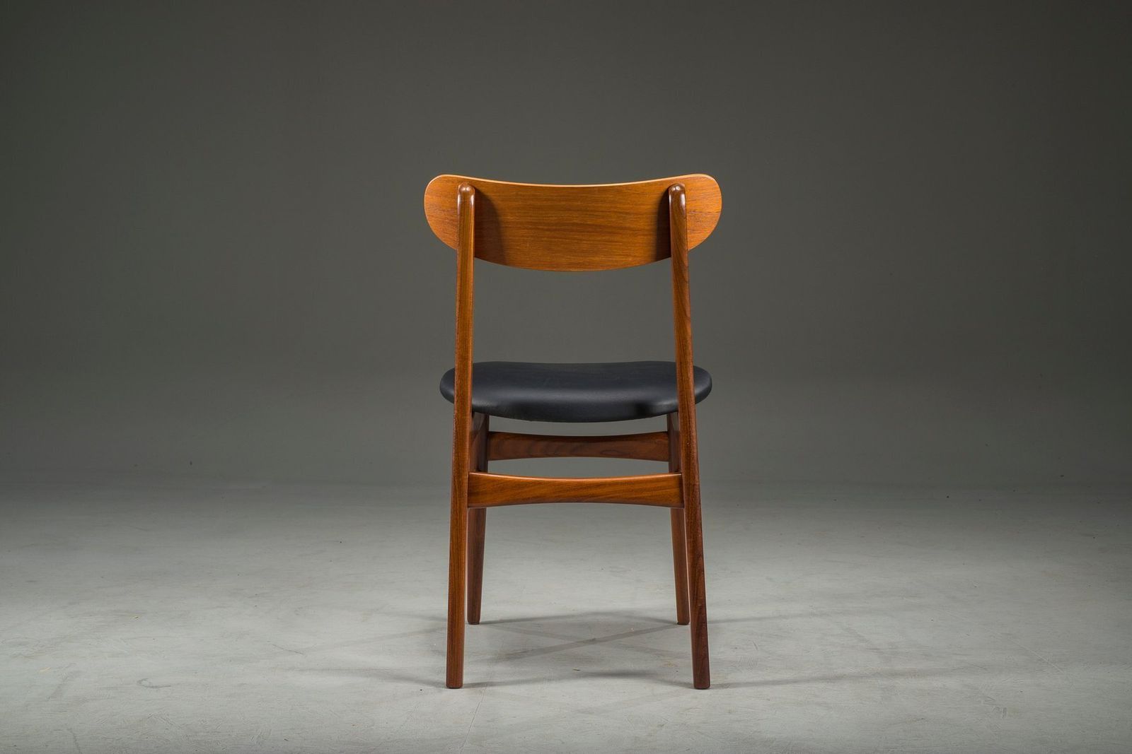 Mid Century Danish Dining Chair With Leather Upholstery From Farstrup, 1960s photo 487.0