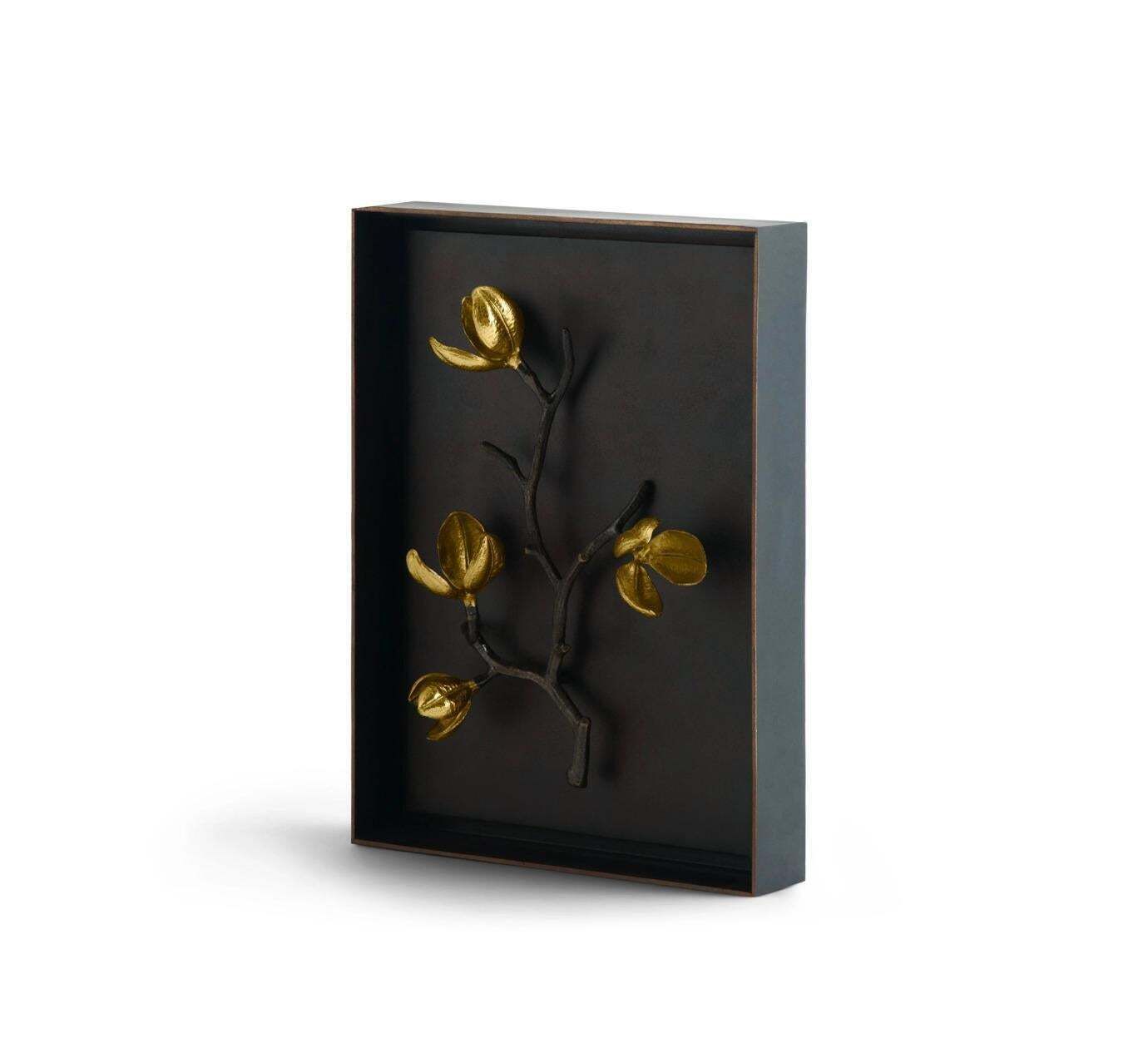 Pair Of Wild Pod Shadow Boxes In Brass And Aluminum, Limited Edition photo 1425.0