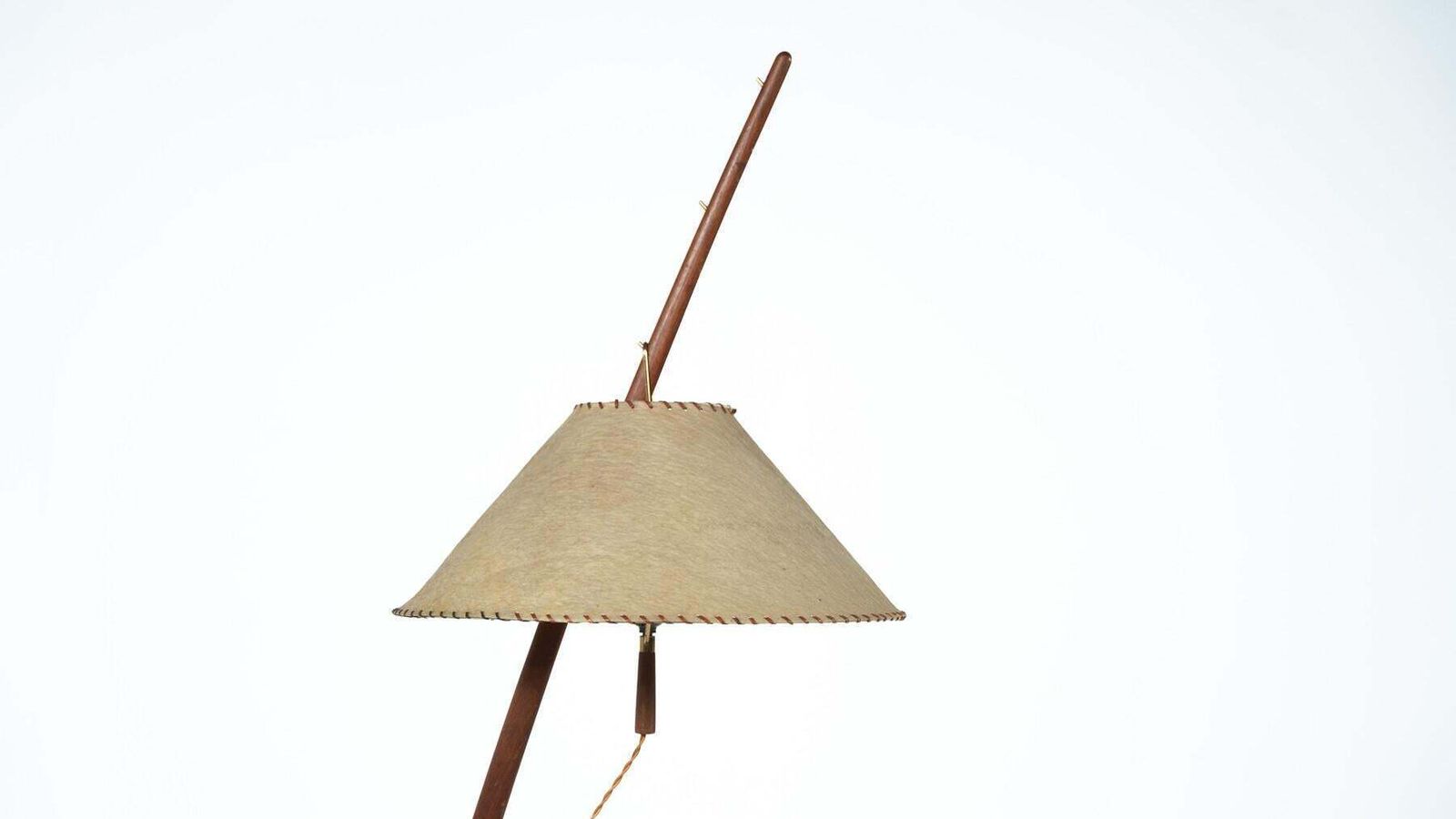Mid Century Floor Lamp Model 2076 "Dornstab" By J.T Kalmar   Austria, 1950s photo Lighting