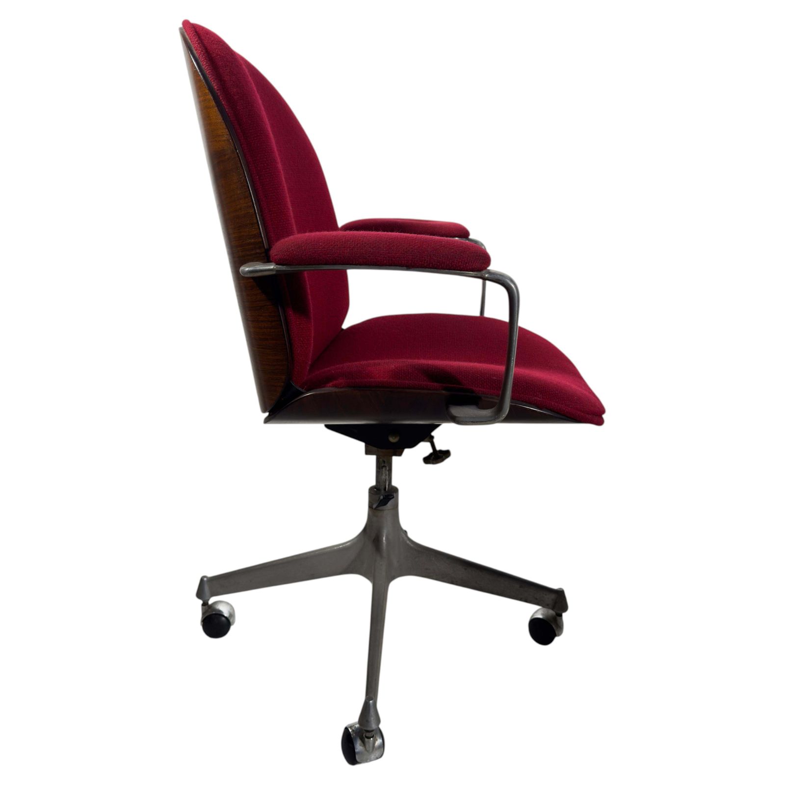 Ico Parisi President Desk Chair For Mim Roma, Italy, 1964, Midcentury Modern photo Furniture