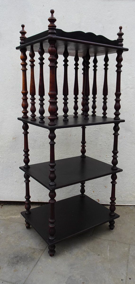 Antique Victorian Wooden Shelf, 1890s photo 392.0