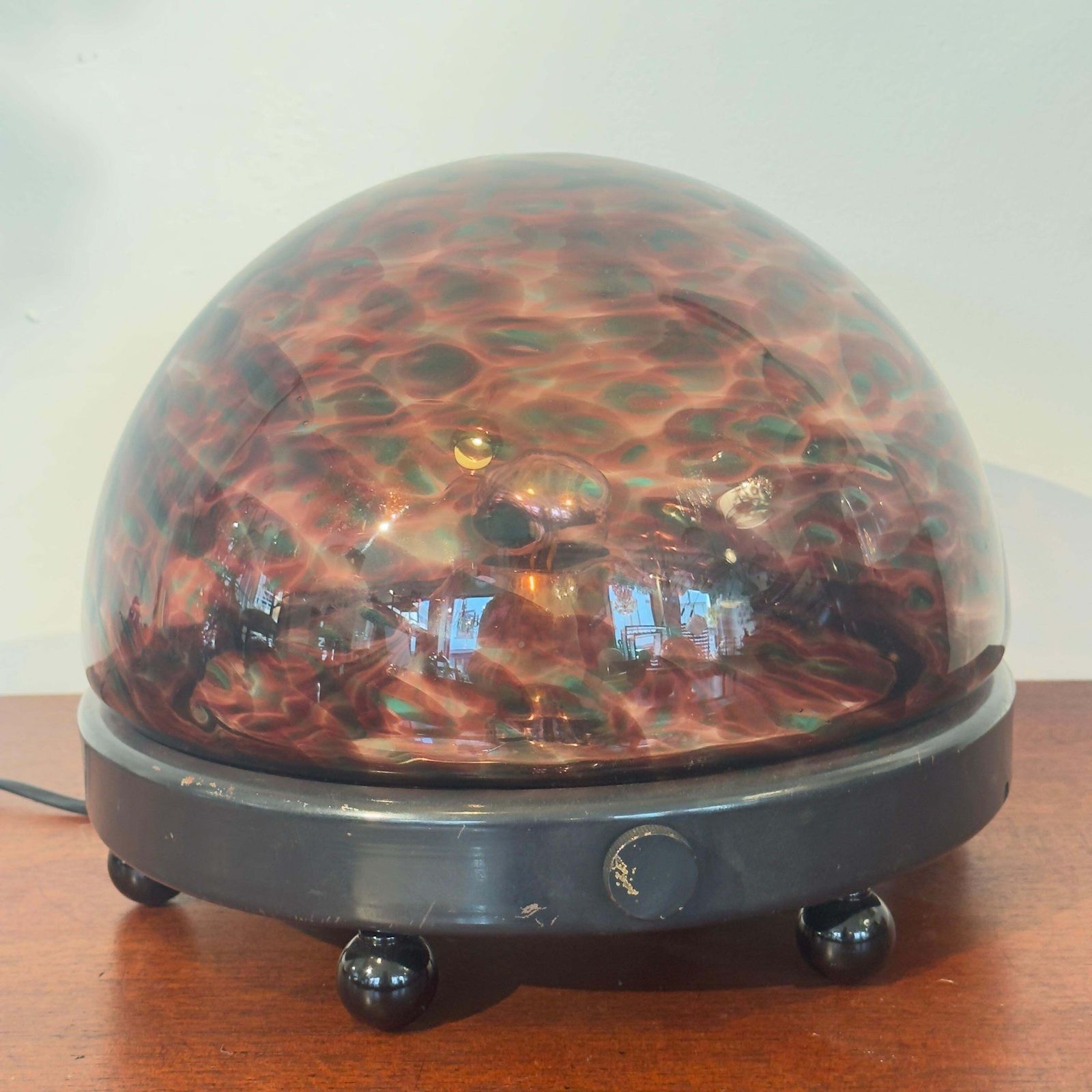 Vistosi Table Lamp Murrine Glass Murano Designed By Gae Aulenti photo vinterior