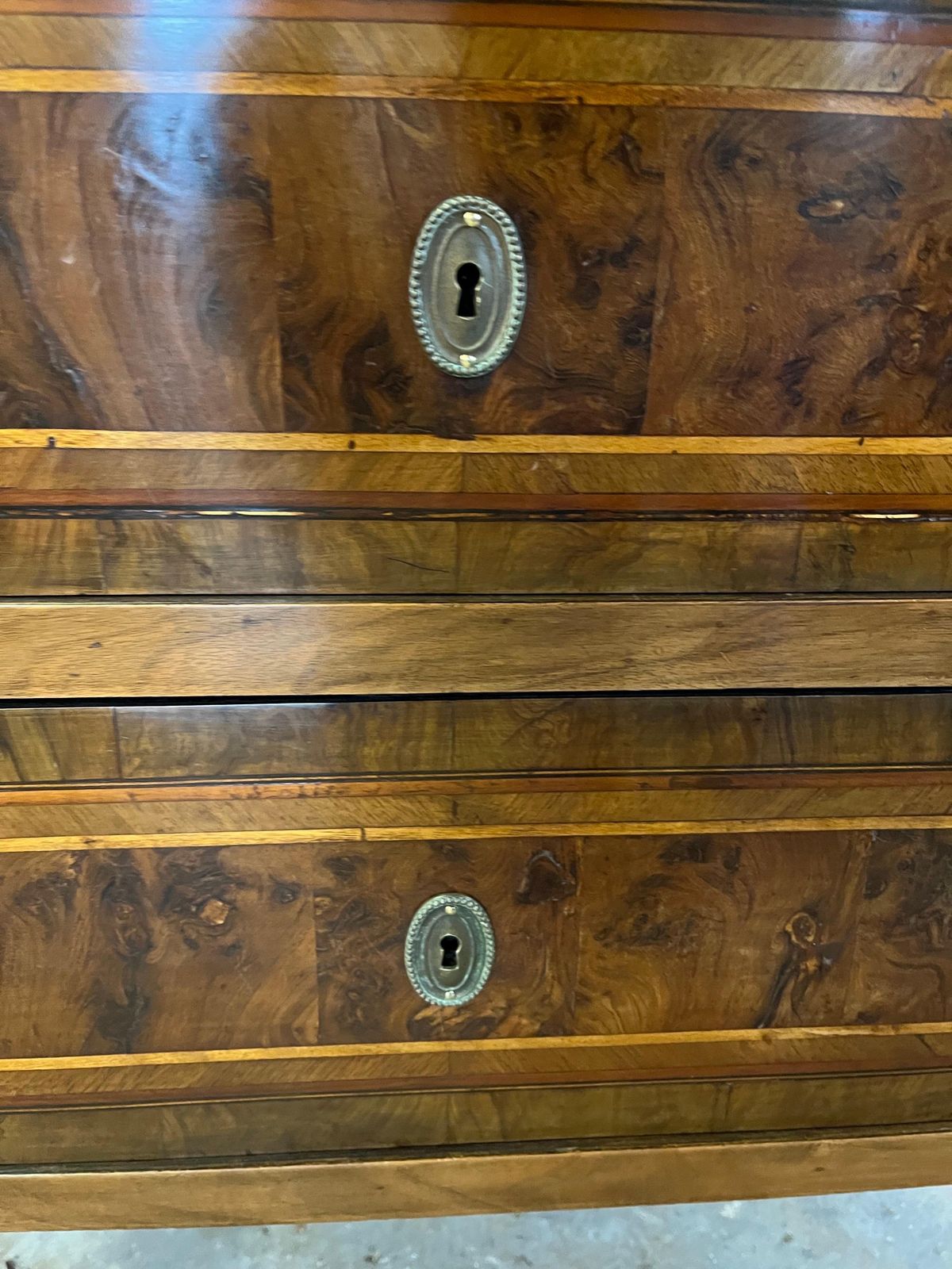 4527.0 Italian Neoclassical Louis XVI Commode With Walnut Veneer photo