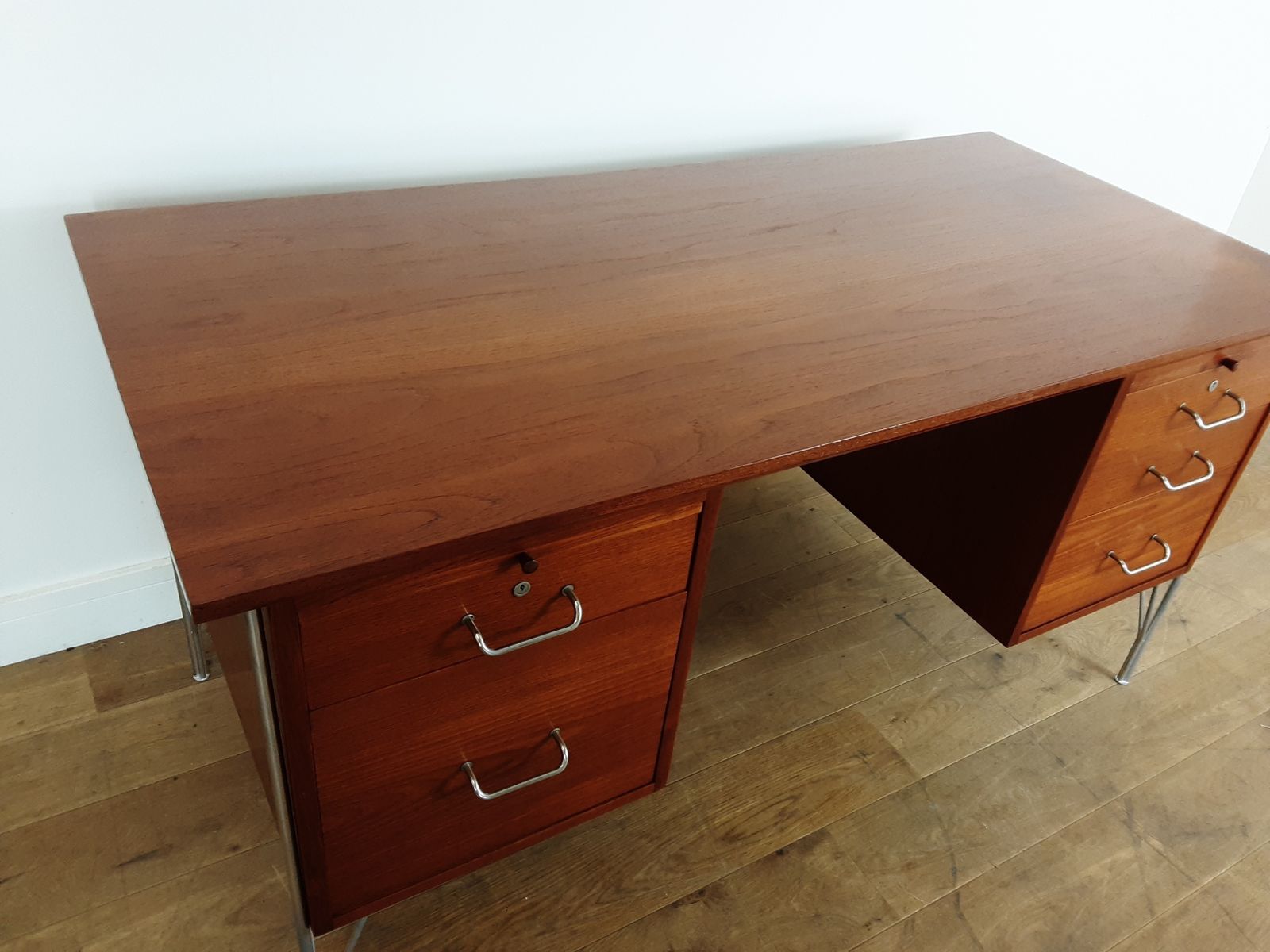 Mid Century Teak Desk Designed By Heinrich Roepstorff Denmark photo Furniture