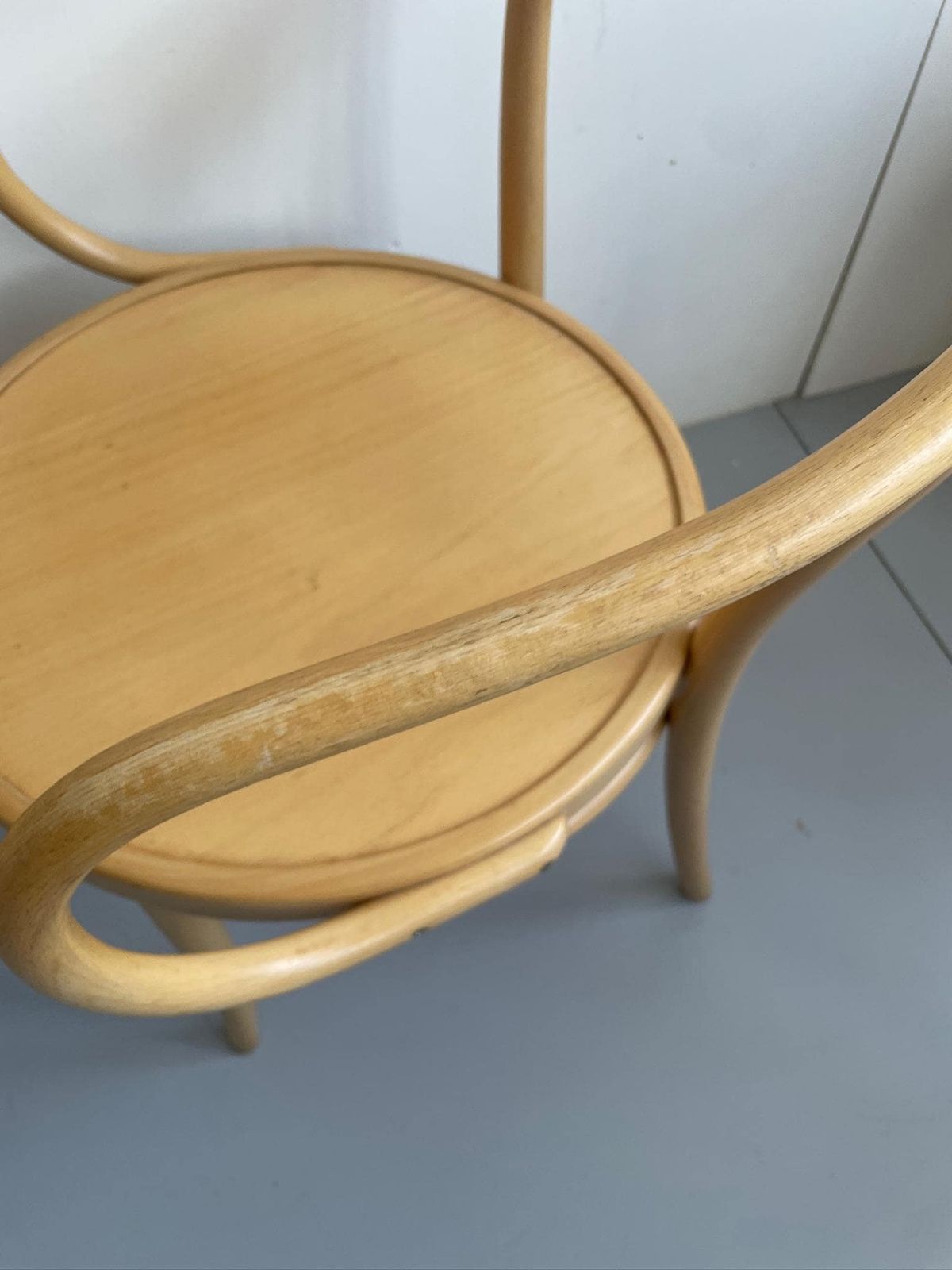 Set Of 4 Thonet No. 30 Bentwood Cafe Bistro Dining Chairs Beech Wood photo for sale