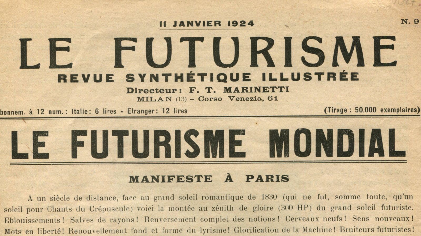 Le Futurisme   Le Futurisme Mondial   Futurisme Et Fascisme  Italy 1924 photo furniture