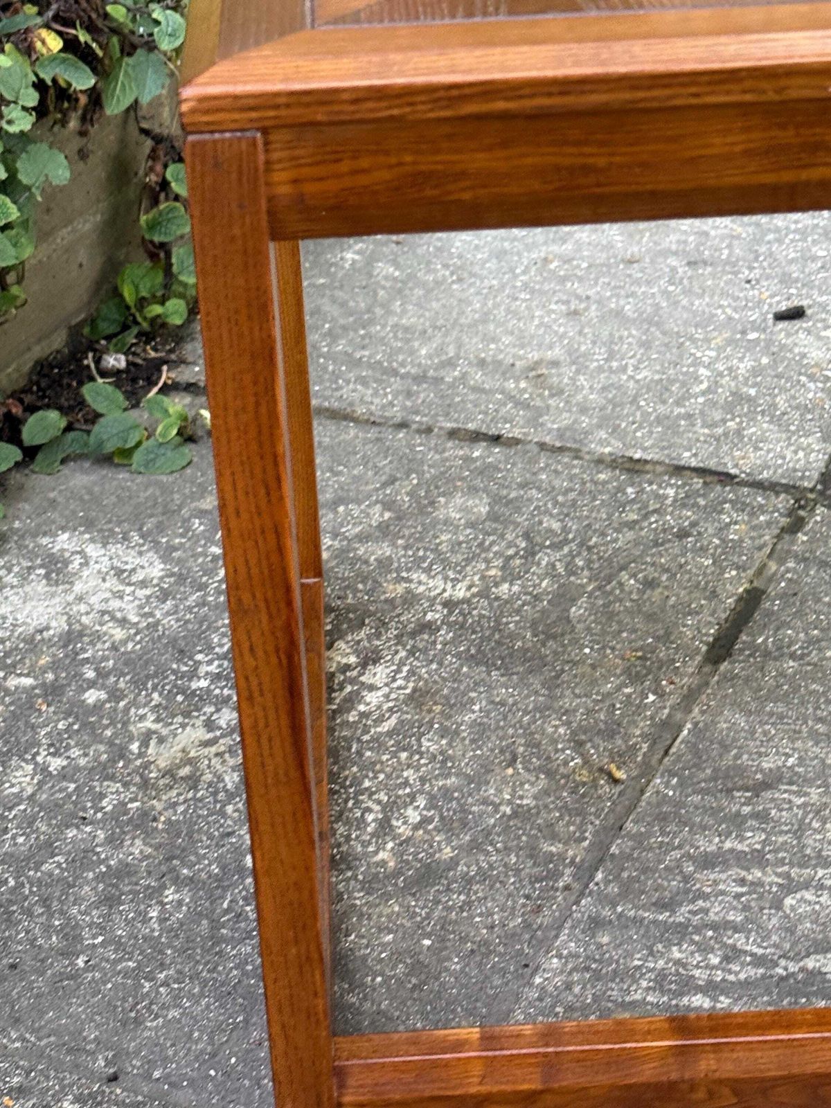 Rare Vintage G Plan Geometric Side Table Mid Century Modern Nesting Table Retro Oak Occasional Table M photo vintage