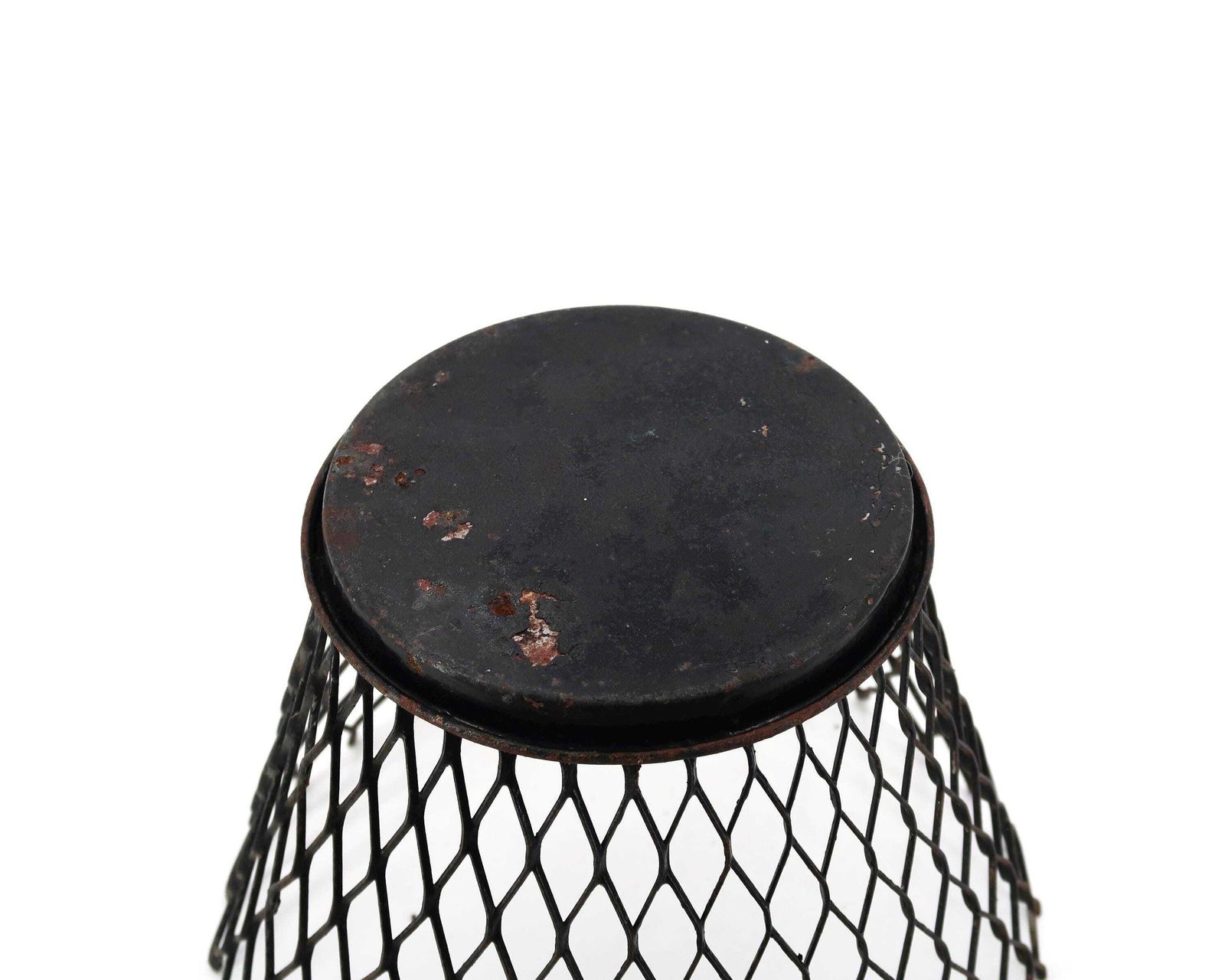 French Metal Planter, 1950s / Mathieu Matégot, Mid Century Modern, Display, Pot, Flower, Cactus photo vinterior