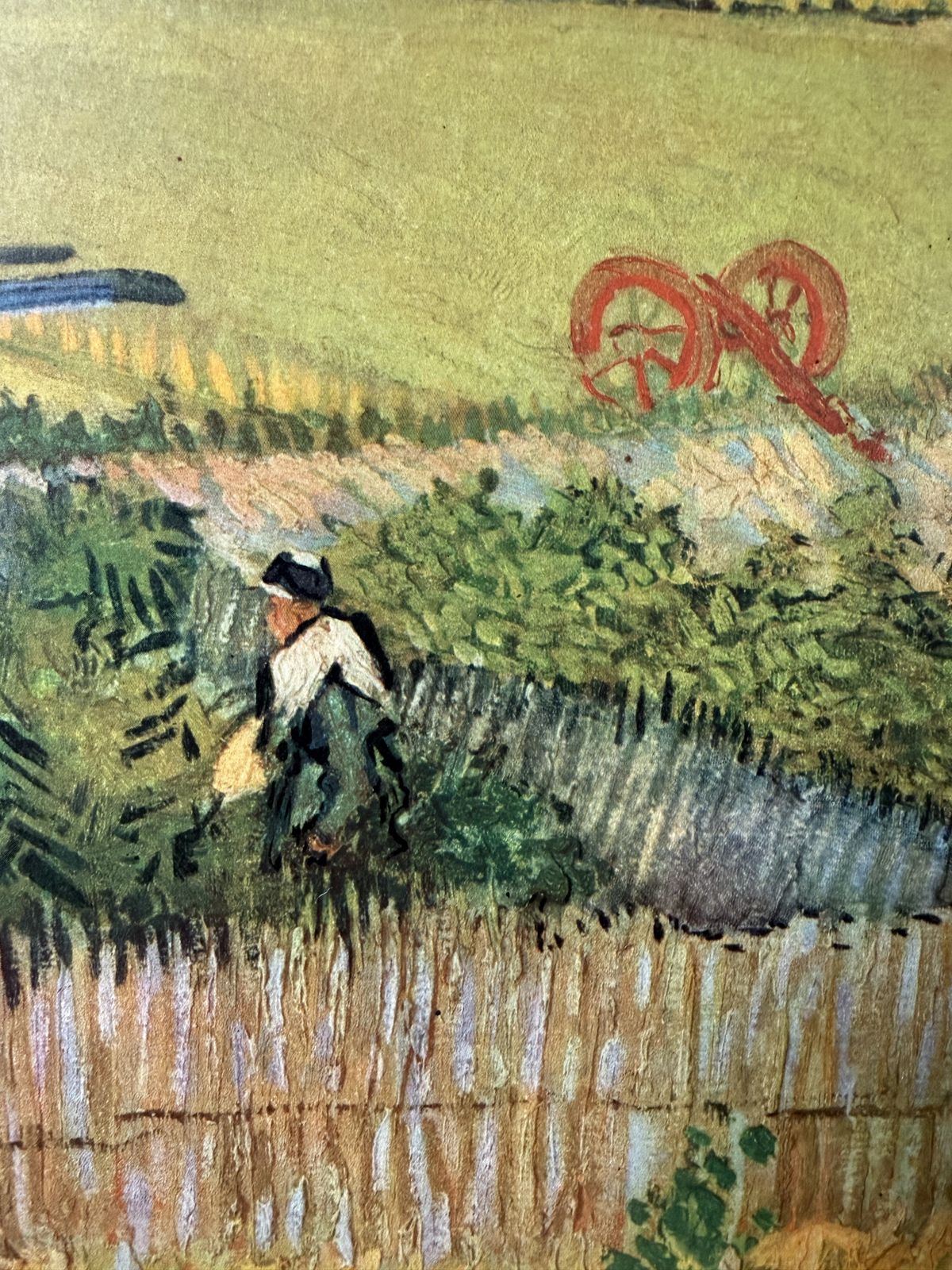 Athena Board Print Van Gogh The Harvest 70s Retro photo furniture