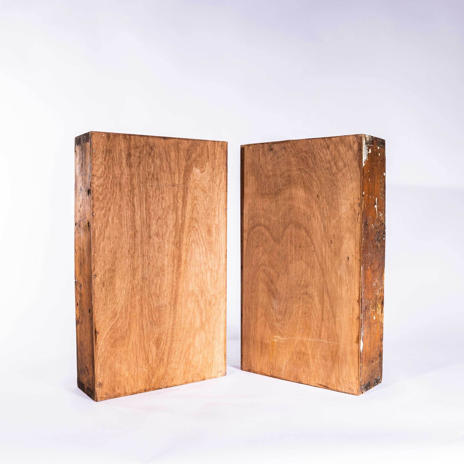 1920's Original Printers Letterpress Drawers   Pair photo 145.0