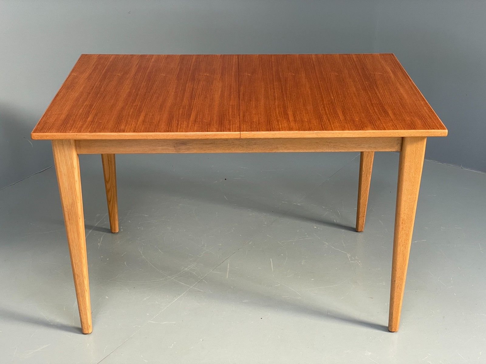 photo buy Vintage Teak Dining Table Gordon Russell Extending Ash Legs 1960s Eb11976