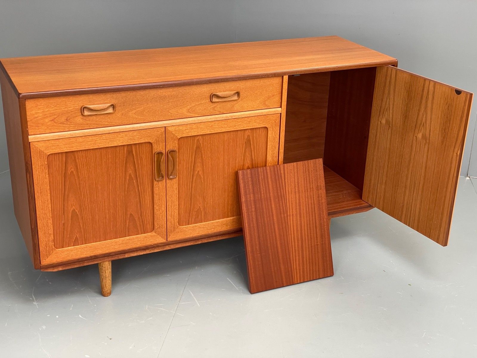 Vintage G Plan Sideboard Teak Fresco Range 1970s Retro Shelving Eb11875 photo vintage