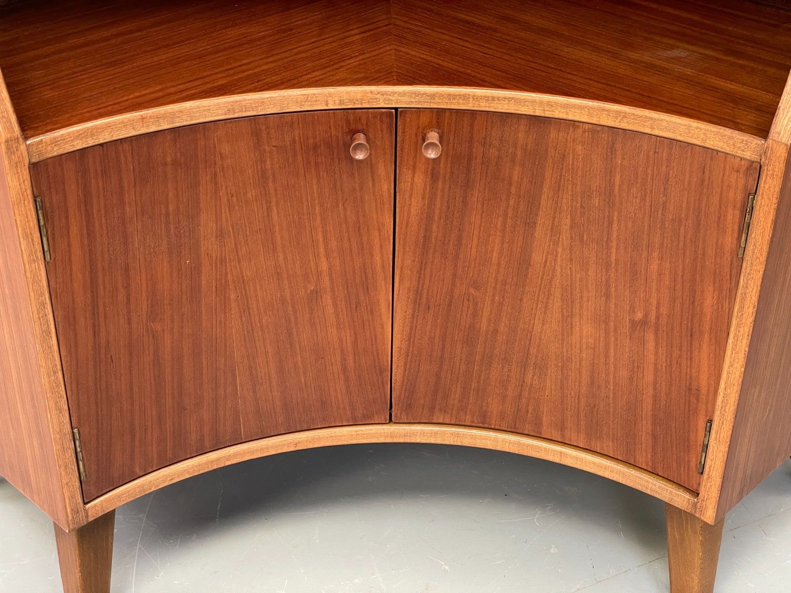 Vintage Teak Corner Cabinet 1960s Greaves & Thomas Mid Century Eb11983 photo furniture