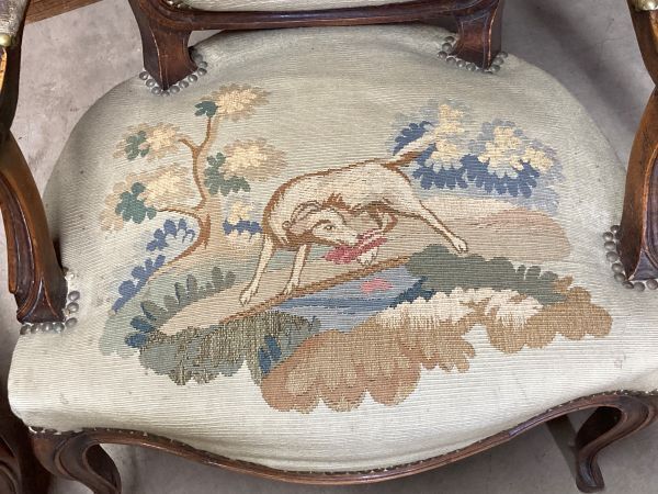 A Charming Pair Of French Antique Parlour Armchairs photo 490.0