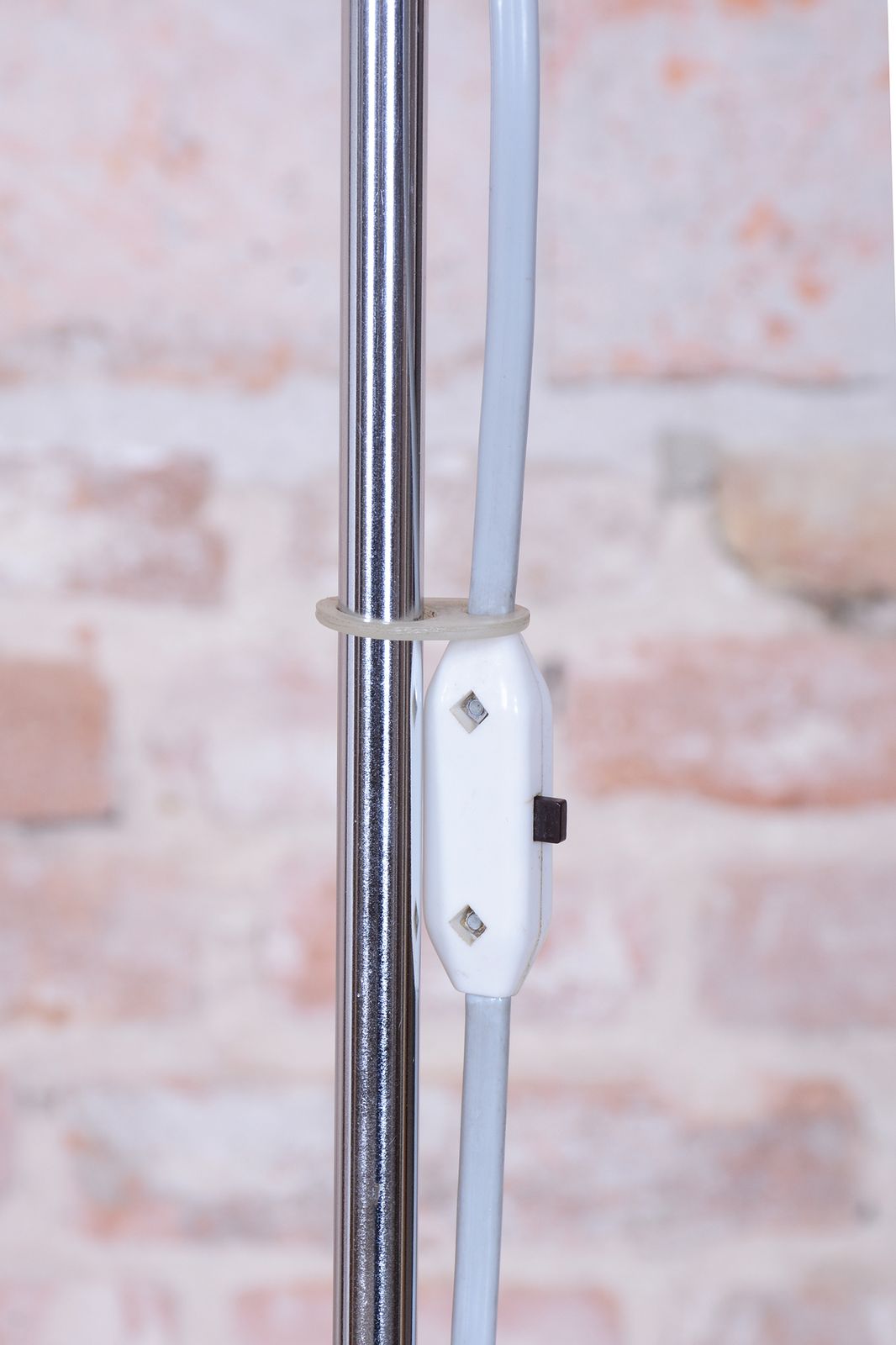 Restored Mid Century Floor Lamp, By J. Hůrka For Napako, Chrome, Czech, 1960s photo buy