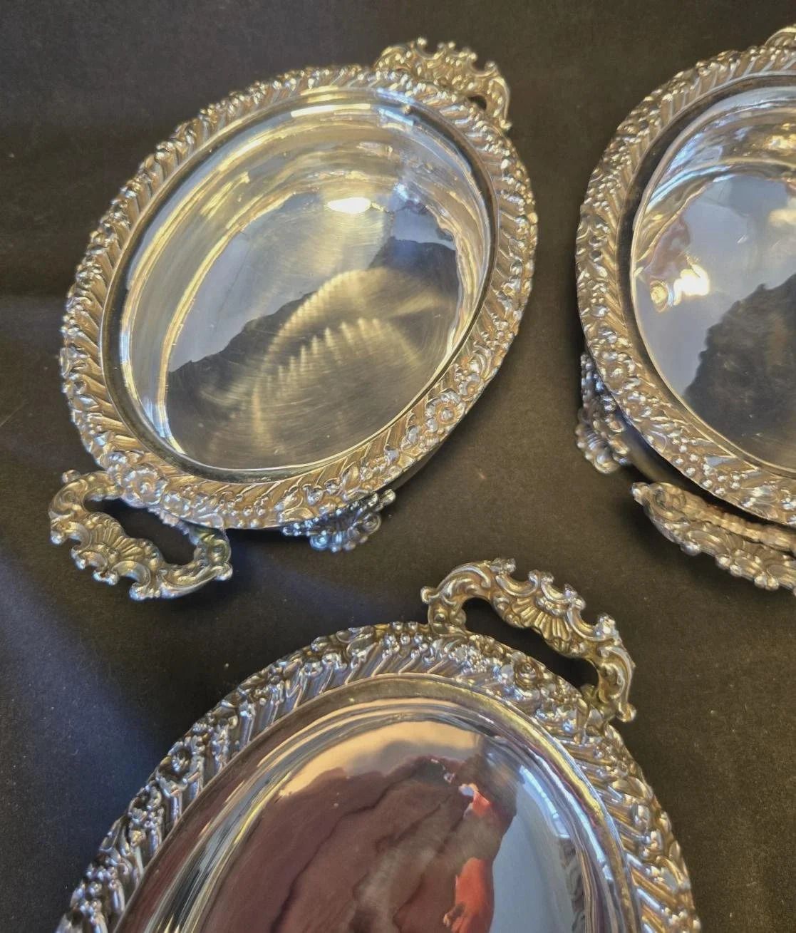 1855.0 C1780 Georgian Antique Silver Plated 4 Matching Tureens Matthew Boulton photo