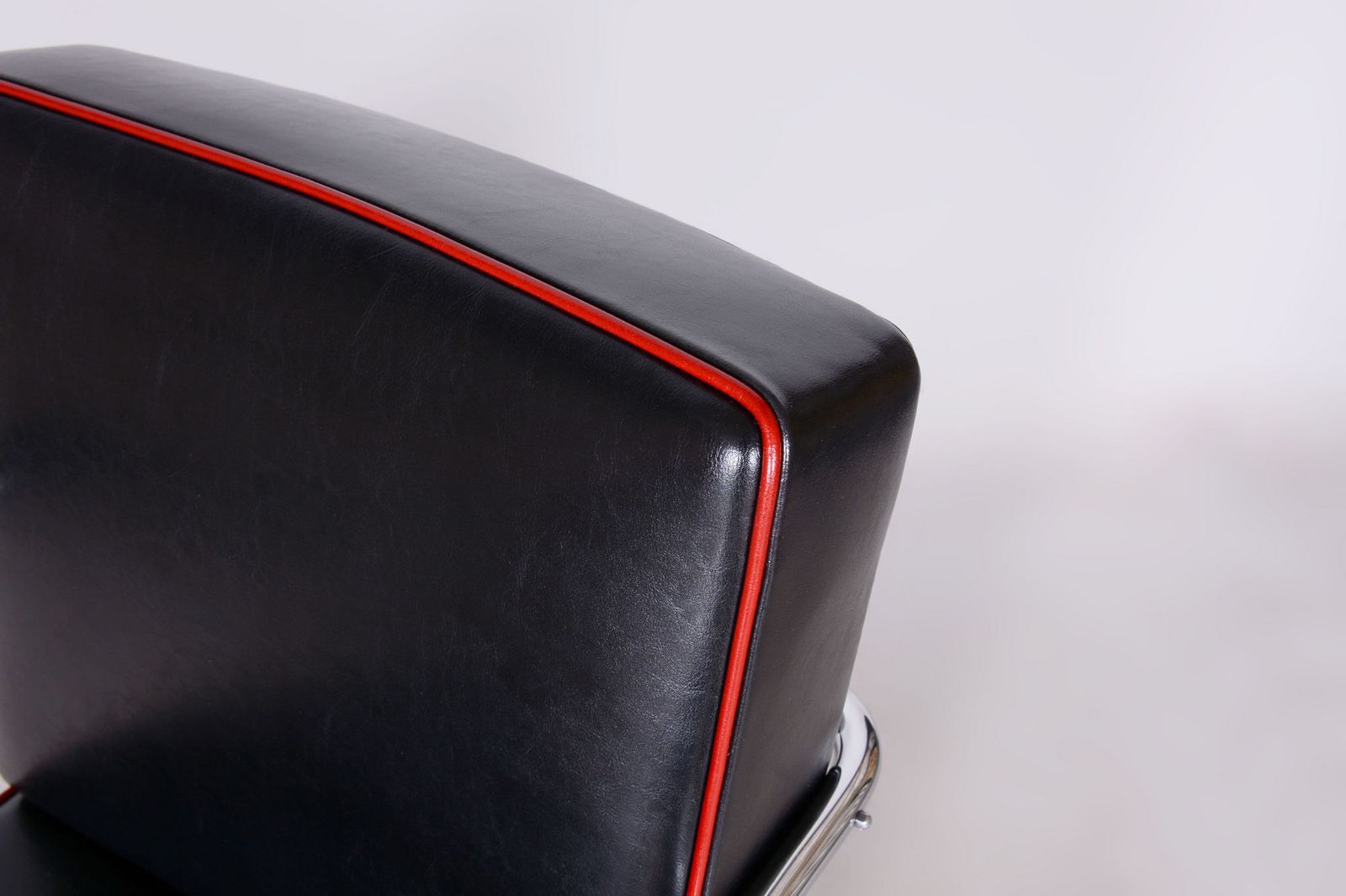 Pair Of Restored Bauhaus Fn21 Armchairs, By Mücke Melder, Leather, Czech, 1930s photo Furniture