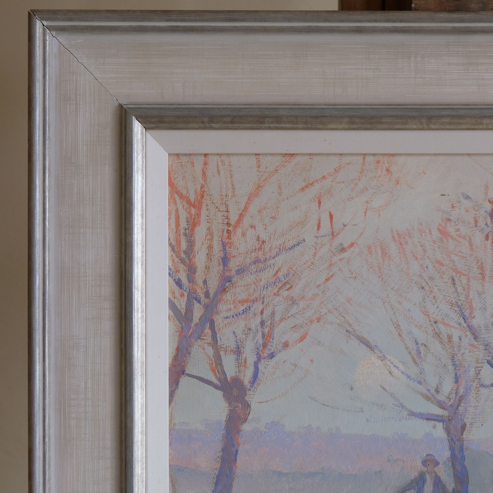 20th Century Oil On Board Painting 'Ghost' By Glen Preece photo buy