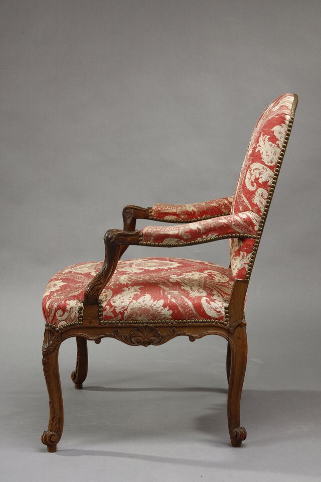 Set Of Four Napoleon III Salon Chairs photo vintage