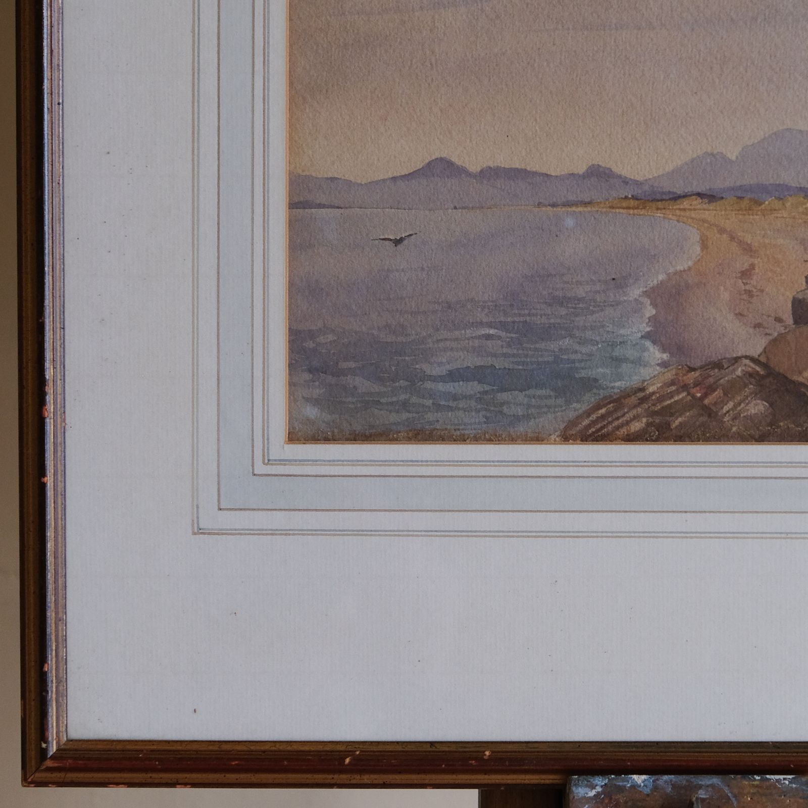 Coastal Landscape With Mountains In The Distance photo 105.0
