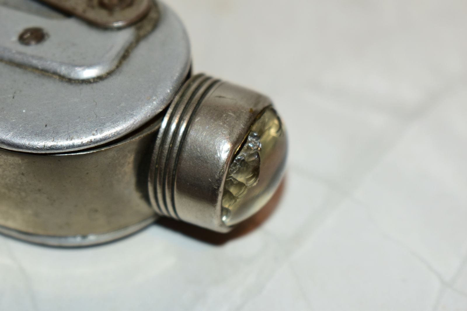 Rare Wwii British Military Issue 'Deklalite' Dynamo Torch – Working Swiss Patent photo vintage