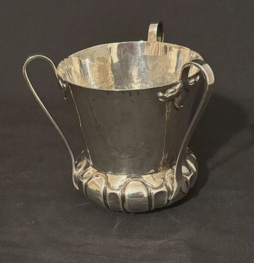 Antique Sterling Silver Arts And Crafts Tyg – London 1902, Moss Morris photo buy