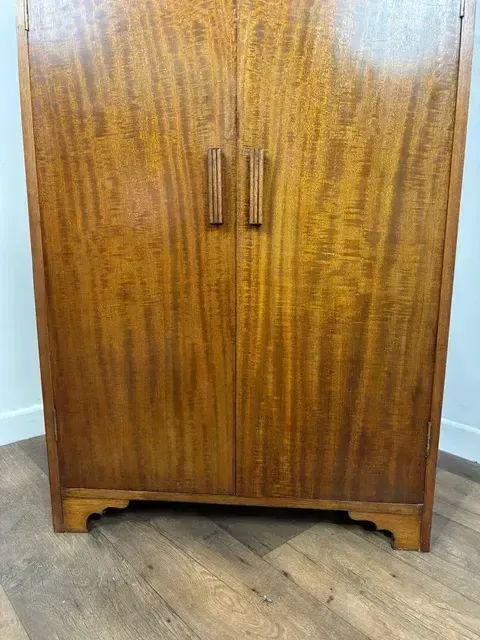 369.0 Vintage Oak Tallboy, Mid 20th Century photo