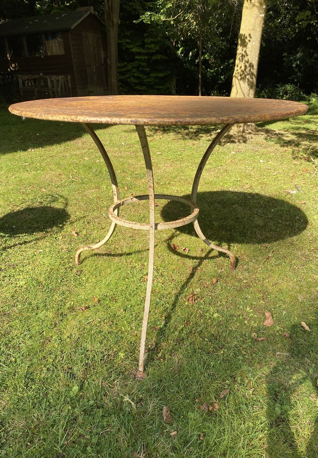 Antique 1930’s French Garden Table From Bordeaux (Not Chairs) photo for sale