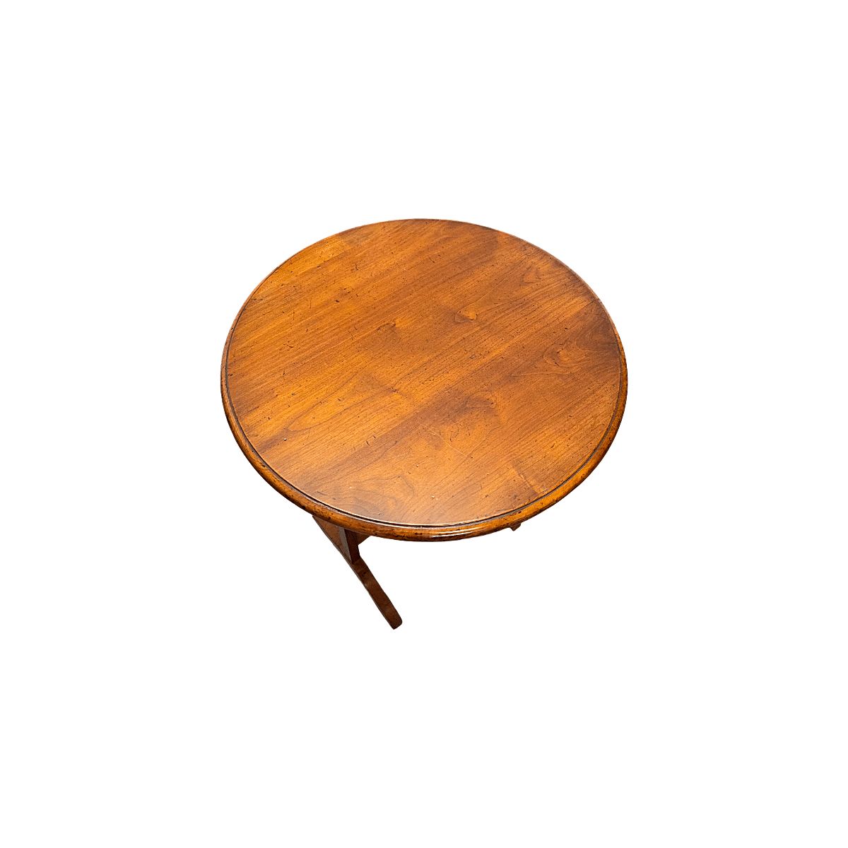 Vintage French Cherry Wood Vigneron Side Table, 1980s photo furniture