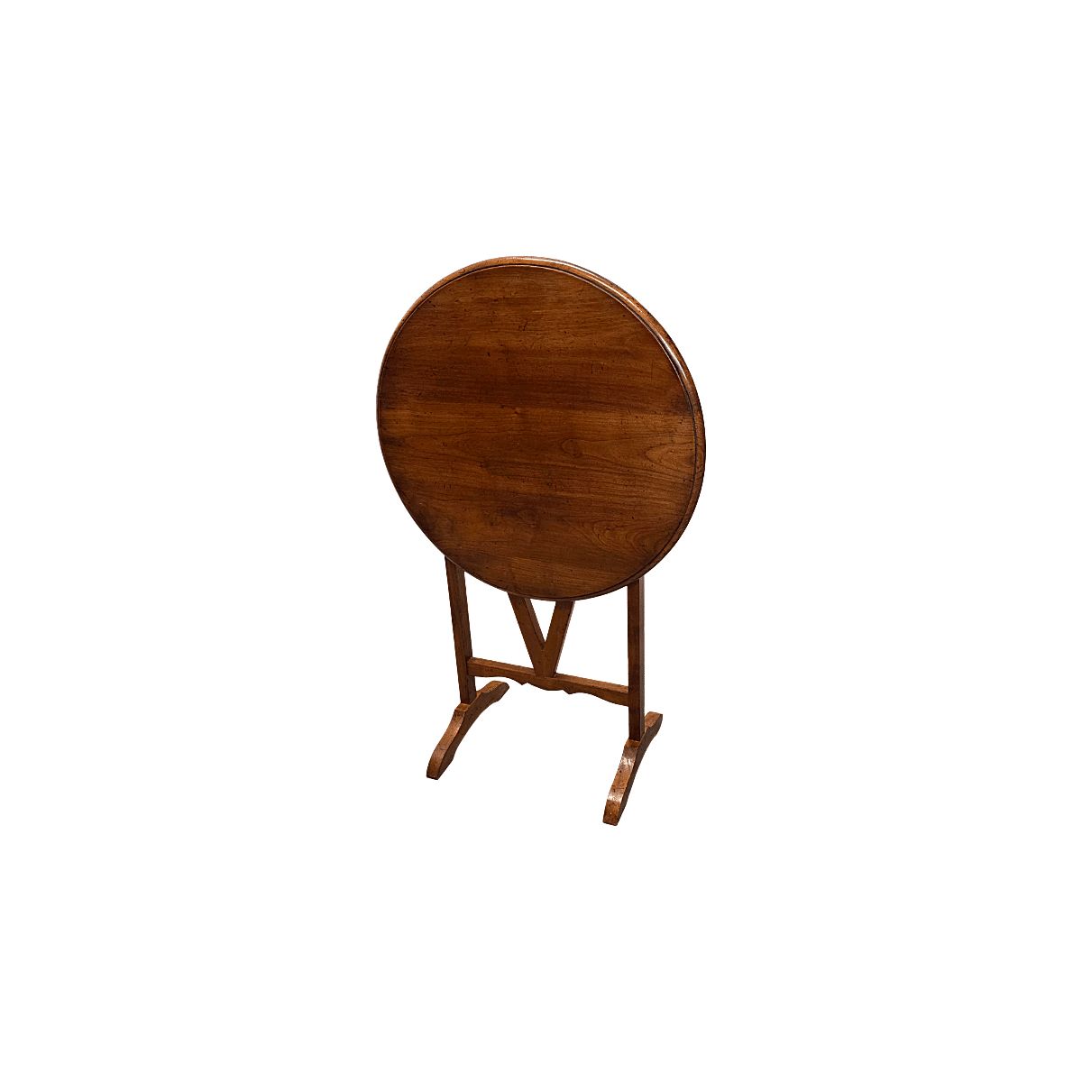 Vintage French Cherry Wood Vigneron Side Table, 1980s photo 185.0