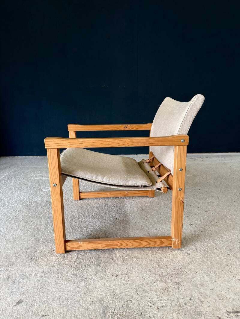 photo furniture "Diana" Safari Chair Set van Karin Möbring voor Ikea, jaren 1990