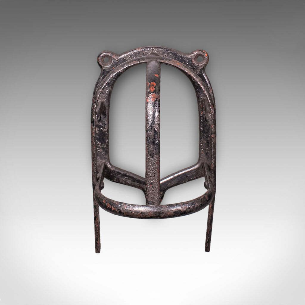 Set Of 4 Antique Crop Hanging Racks, English, Iron, Hooks, Equestrian, Victorian photo 300.0