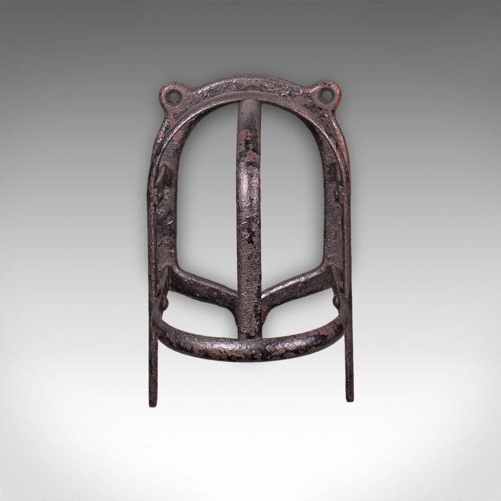 Set Of 4 Antique Crop Hanging Racks, English, Iron, Hooks, Equestrian, Victorian photo buy
